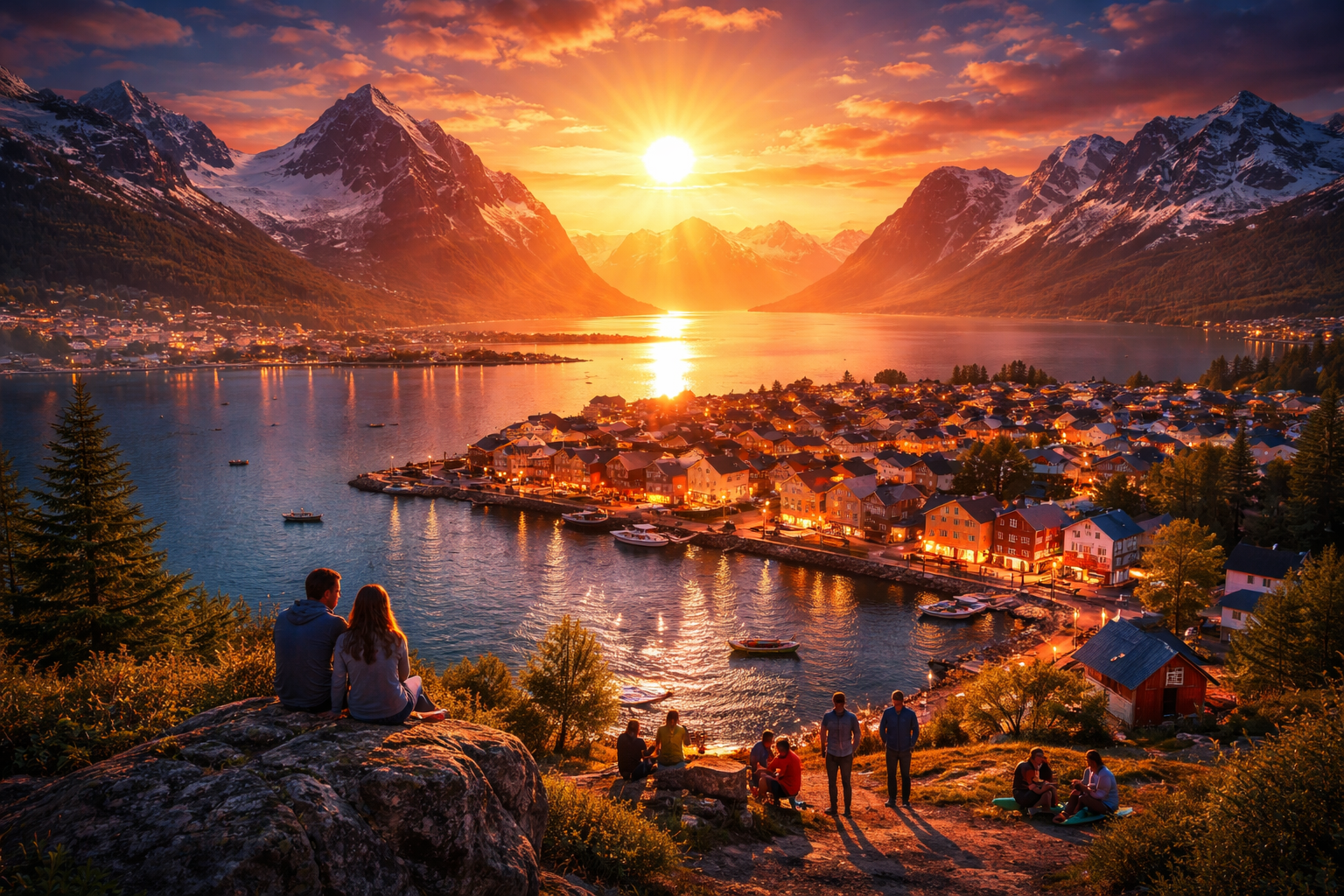 “Fenomena Kota Tanpa Malam: Negara yang Tidak Pernah Gelap Selama Berbulan-bulan”