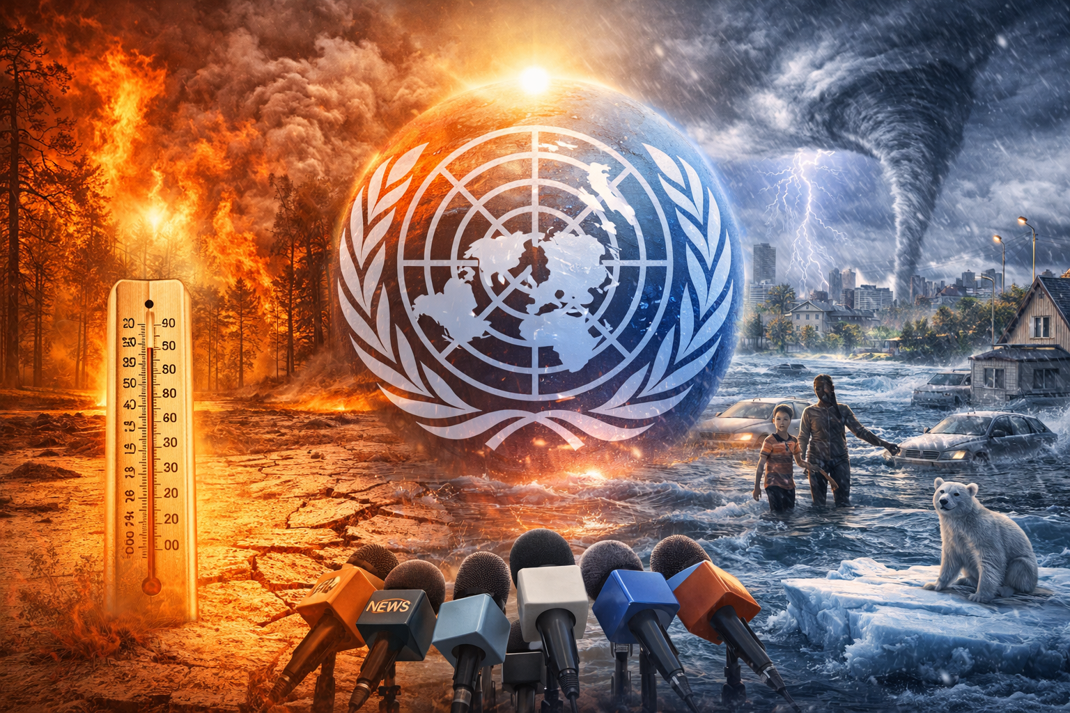 “Cuaca Ekstrem Melanda Berbagai Negara, Perserikatan Bangsa-Bangsa Serukan Aksi Cepat Hadapi Krisis Iklim”
