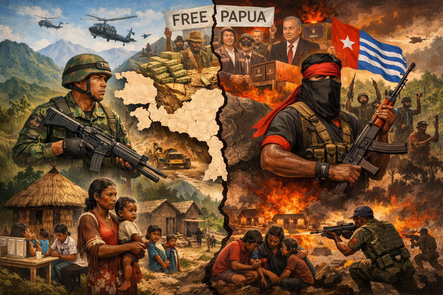 Mengapa Konflik di Papua dengan KKB Tak Kunjung Selesai?