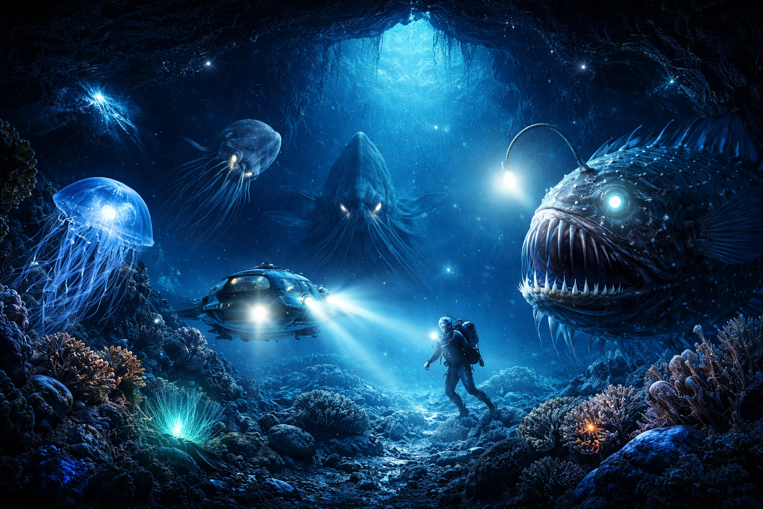 “Misteri Laut Dalam: Dunia Gelap yang Belum Sepenuhnya Terungkap”