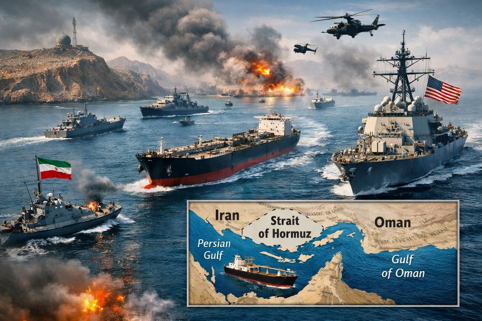 “Ketegangan Selat Hormuz Meningkat, Dunia Khawatir Jalur Minyak Global Terganggu”