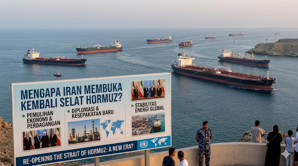 🌍 Mengapa Iran Membuka Kembali Selat Hormuz?