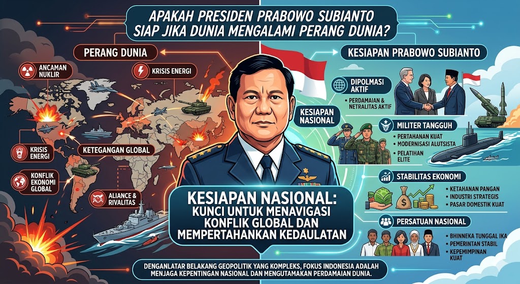 Apakah Presiden Prabowo Subianto Siap Jika Dunia Mengalami Perang Dunia?