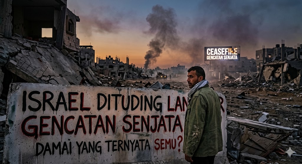 Israel Dituding Langgar Gencatan Senjata: Damai yang Ternyata Semu?