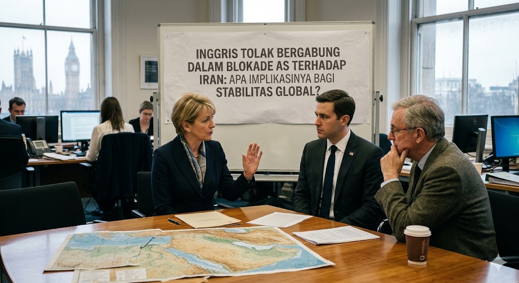 Inggris Tolak Bergabung dalam Blokade AS terhadap Iran: Apa Implikasinya bagi Stabilitas Global?