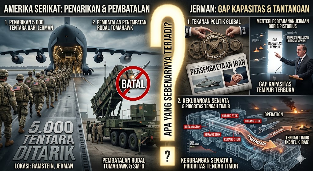 Tak Hanya Tarik 5.000 Tentara, AS Juga Batal Tempatkan Rudal Tomahawk di Jerman: Apa yang Sebenarnya Terjadi?