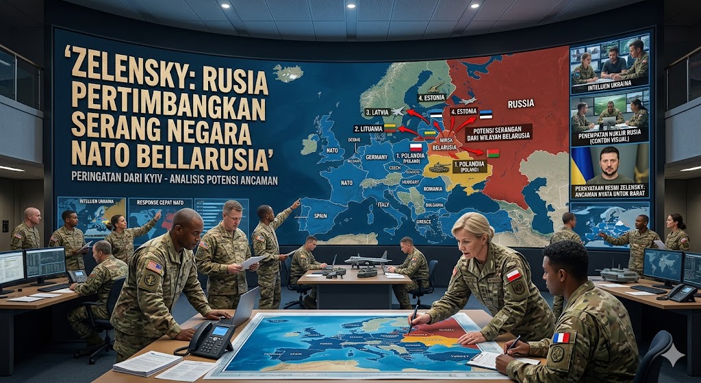 Zelensky: Rusia Pertimbangkan Serang Negara NATO dari Belarusia