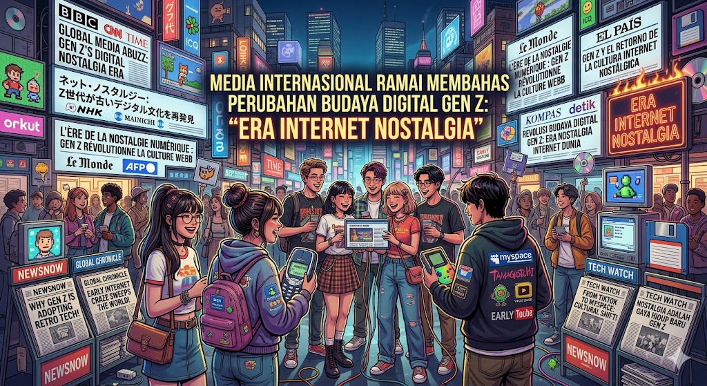 “Era Internet Nostalgia”: Ketika Gen Z Merindukan Dunia Digital Lama yang Tidak Pernah Mereka Miliki