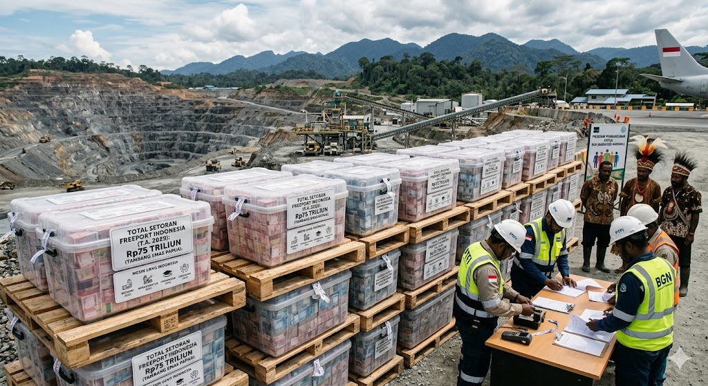 Freeport Setor Rp75 Triliun ke Kas Negara di 2025: Tambang Emas Papua yang Jadi Mesin Uang Indonesia