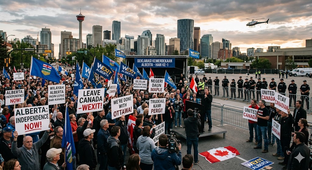 Wilayah Alberta Ingin Lepas dari Kanada: Gejolak Politik yang Mengguncang Negeri Daun Maple