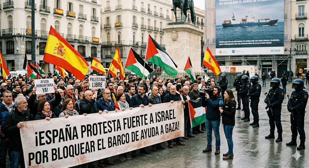 Spanyol Protes Keras ke Israel Soal Kapal Bantuan Gaza: Ketegangan Diplomatik yang Menghebohkan Dunia
